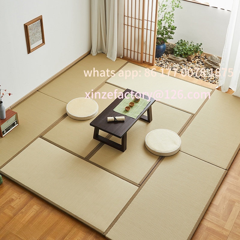Tatami Mat Rush - Tapis Tatami traditionnel personnalisable, en paille